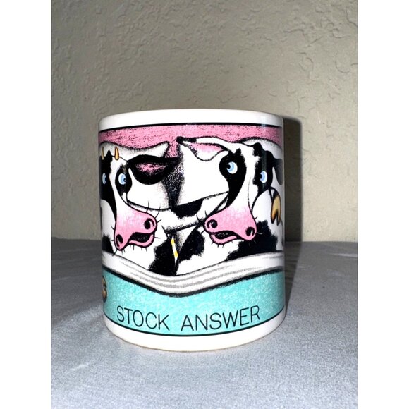 Long Overdue Tuscany Collection Ceramic Mug With Funny Cow Graphics & Text - Picture 2 of 6